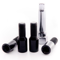 JR Racing Låsebolte Tuner 14x1,50 Sorte