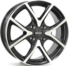 Monaco wheels Cl2 Gloss Black / Polished(ITV16655108E45ZP63CL2)