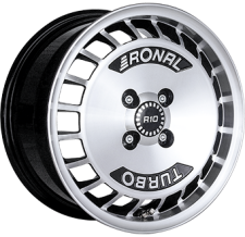 Ronal R10 turbo Gloss Black / Polished(ITV15704100E28ZP68R10T)
